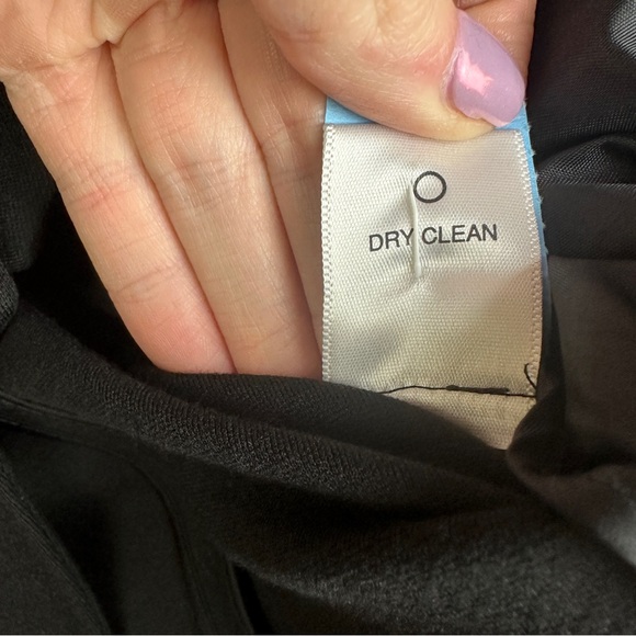 Michael Stars two button closure black stretch blazer size one - Picture 2 of 6